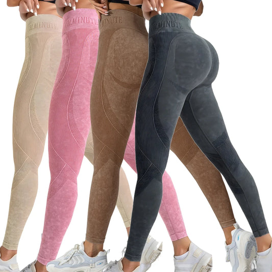 Mallas de yoga moldeadoras sin costuras