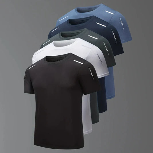 Camiseta Deportiva Transpirable de Secado Rápido