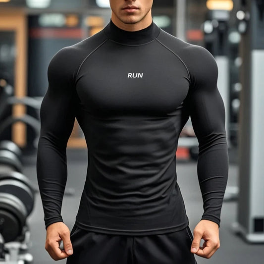 Camisa de Compresión Deportiva Masculina