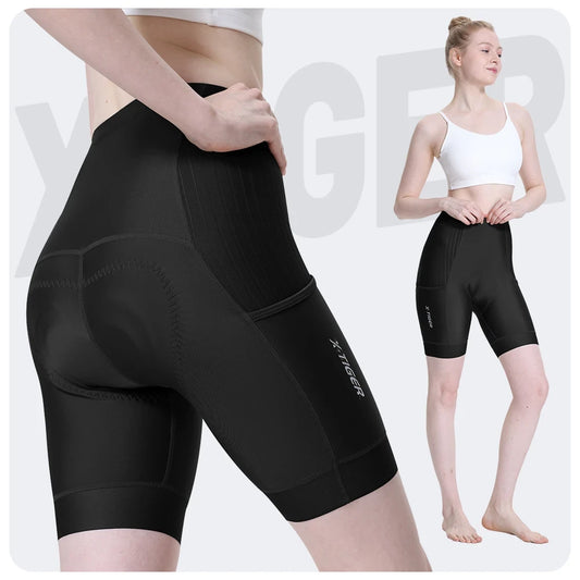 Shorts de Ciclismo con Gel para Mujer